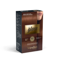 Coloração Permanente Acquaflora Kit Hidra Gloss Louro Claro Acobreado 8.4