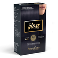 Coloração Permanente Acquaflora Kit Hidra Gloss Preto Azulado 2.8