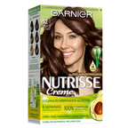 Coloração Permanente Garnier Nutrisse Kit Castanho Claro Irisado Acaju 52