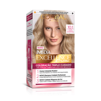 Coloração Permanente L'Oréal Imédia Excellence Kit Louro Claríssimo Acinzentado 10.1