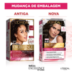 Coloração Permanente L'Oréal Imédia Excellence Kit Castanho Escuro 3.0