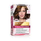 Coloração Permanente L'Oréal Imédia Excellence Kit Castanho Claro Dourado 5.3