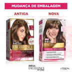 Coloração Permanente L'Oréal Imédia Excellence Kit Louro Escuro Acinzentado 6.1