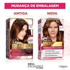 Coloração Permanente L'Oréal Imédia Excellence Kit Marrom 6.41