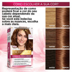 Coloração Permanente L'Oréal Imédia Excellence Kit Chocolate 6.7