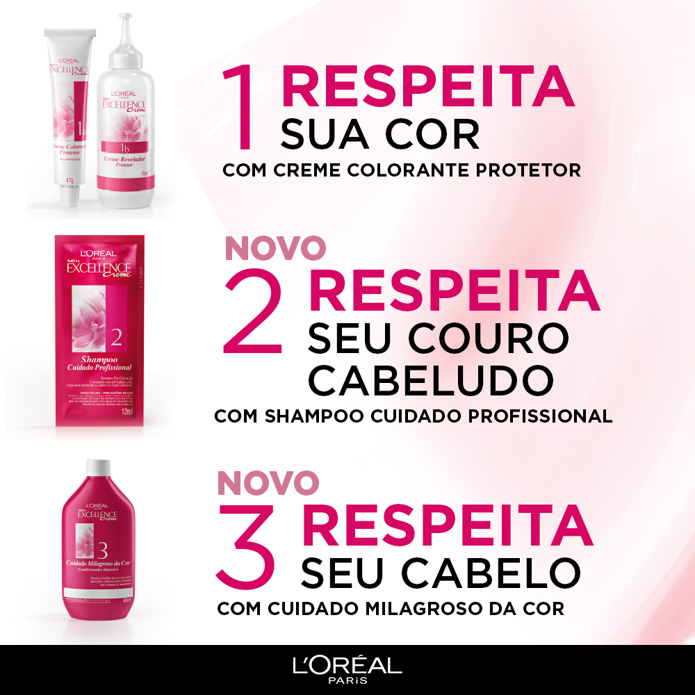 Coloração Permanente L'Oréal Imédia Excellence Kit Louro Muito Claro 9.0
