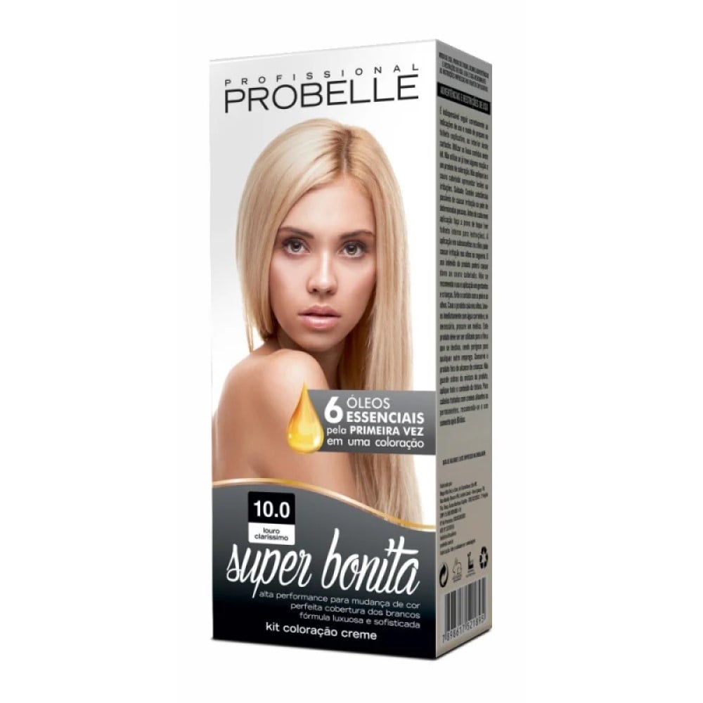 Coloração Probelle Super Bonita Louro Claríssimo 10.0
