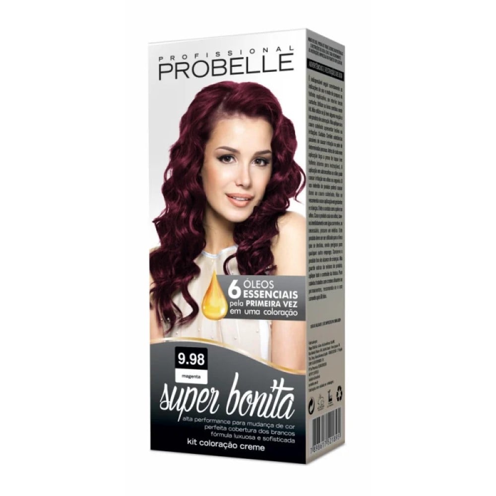 Coloração Probelle Super Bonita Magenta 9.98