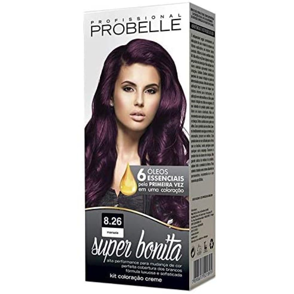 Coloração Probelle Super Bonita Marsala 8.26