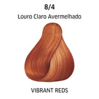 Coloração Wella Professionals Color Perfect Louro Claro Avermelhado 8/4