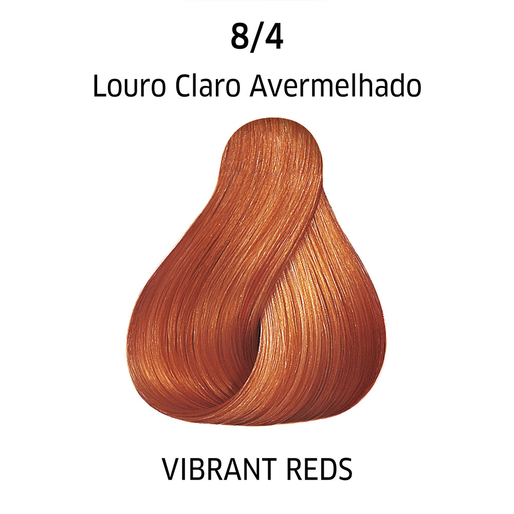 Coloração Wella Professionals Color Perfect Louro Claro Avermelhado 8/4