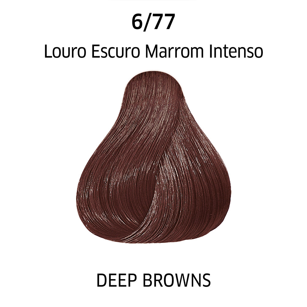 Coloração Wella Professionals Color Perfect Louro Escuro Marrom Intenso 6/77