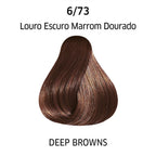 Coloração Wella Professionals Color Perfect Louro Escuro Marrom Dourado 6/73