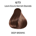 Coloração Wella Professionals Color Perfect Louro Escuro Marrom Dourado 6/73