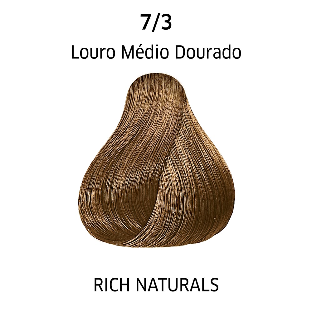 Coloração Wella Professionals Color Perfect Louro Médio Natural 7/3