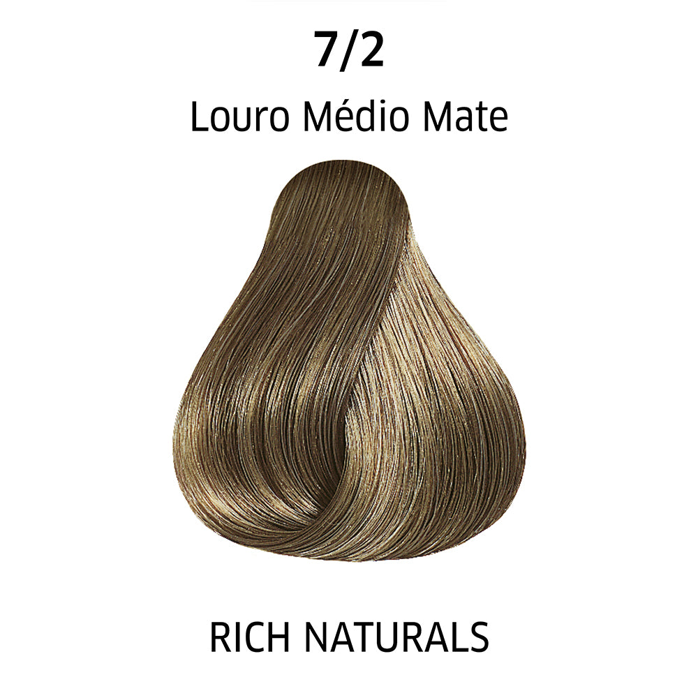 Coloração Wella Professionals Color Perfect Louro Médio Matte 7/2