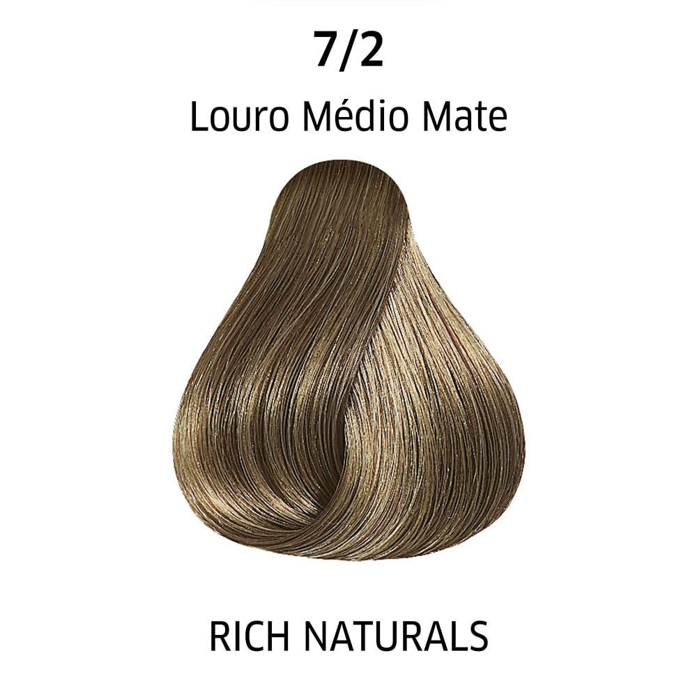 Coloração Wella Professionals Color Perfect Louro Médio Matte 7/2