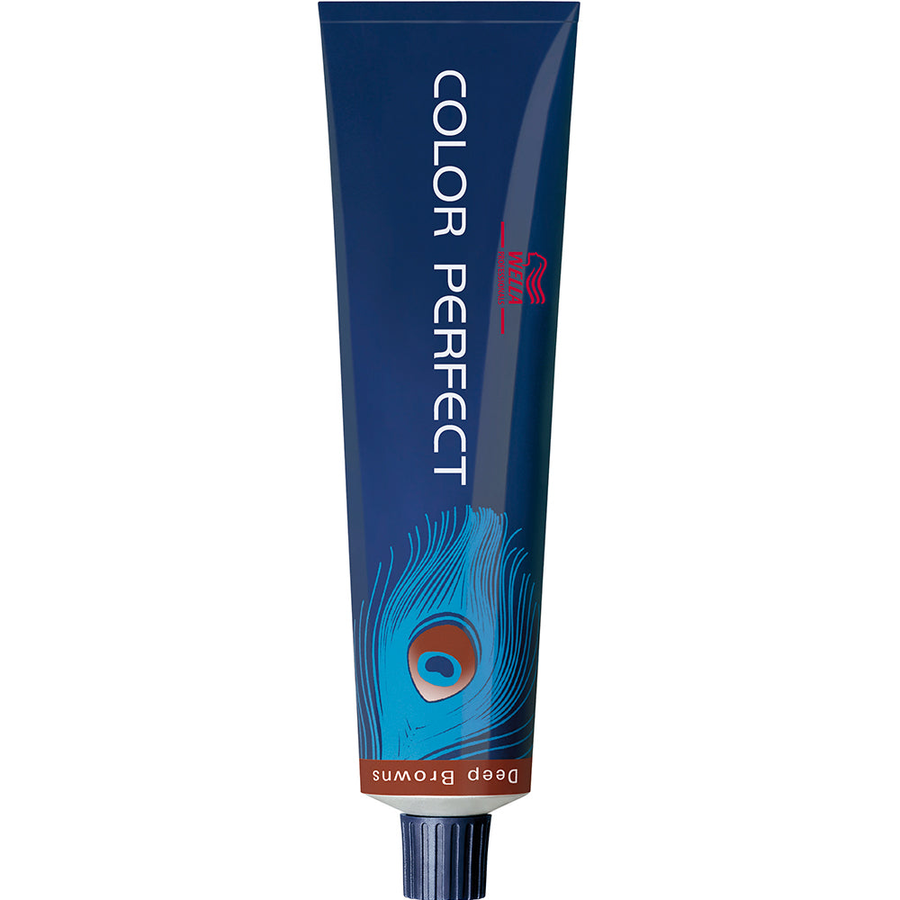 Coloração Wella Professionals Color Perfect Louro Médio Marrom Intenso 7/77