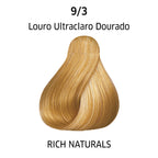 Coloração Wella Professionals Color Perfect Louro Ultraclaro Dourado 9/3