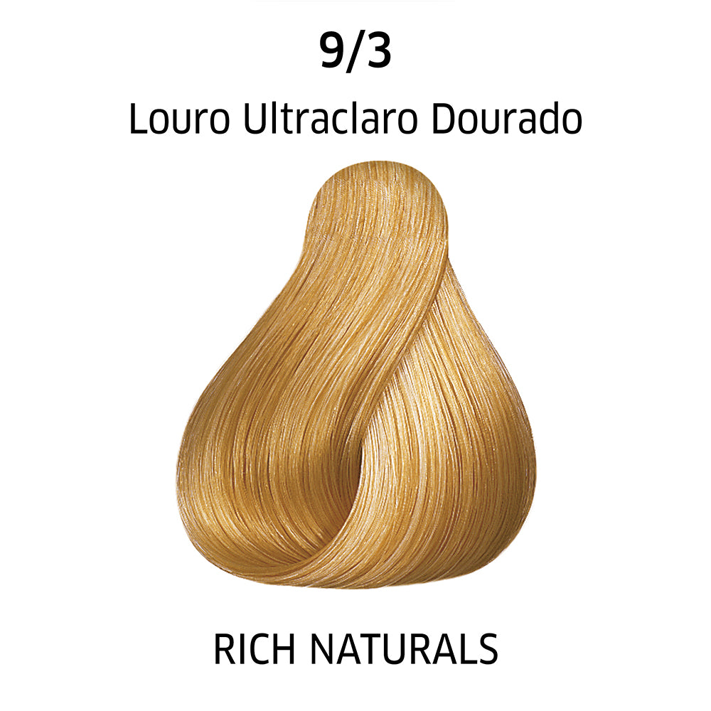 Coloração Wella Professionals Color Perfect Louro Ultraclaro Dourado 9/3