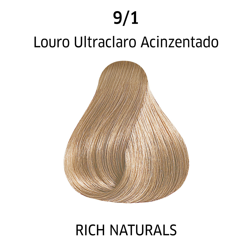 Coloração Wella Professionals Color Perfect Louro Ultraclaro Acinzentado 9/1