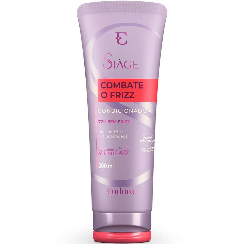 Condicionador Eudora Siàge Combate o Frizz 250ml