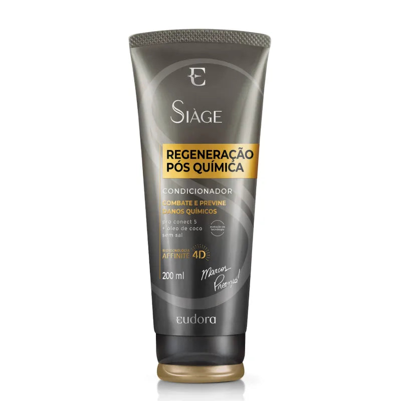 Condicionador Eudora Siàge Expert Regeneração Pós-Química 200ml