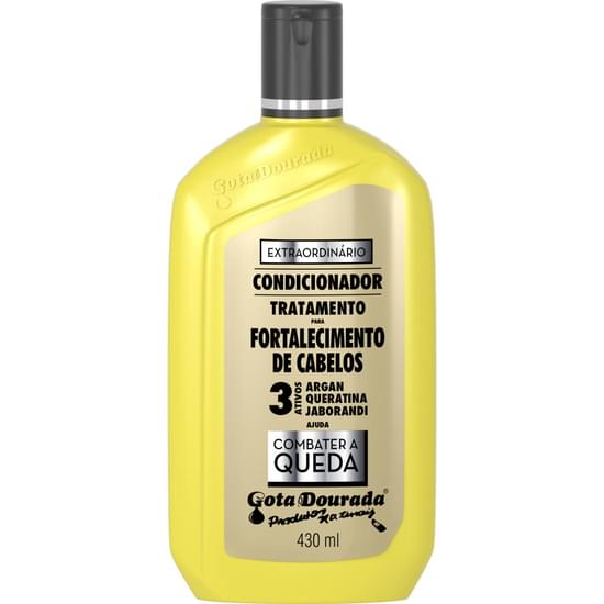 Condicionador Gota Dourada Fortalecimento Extraordinário 430ml