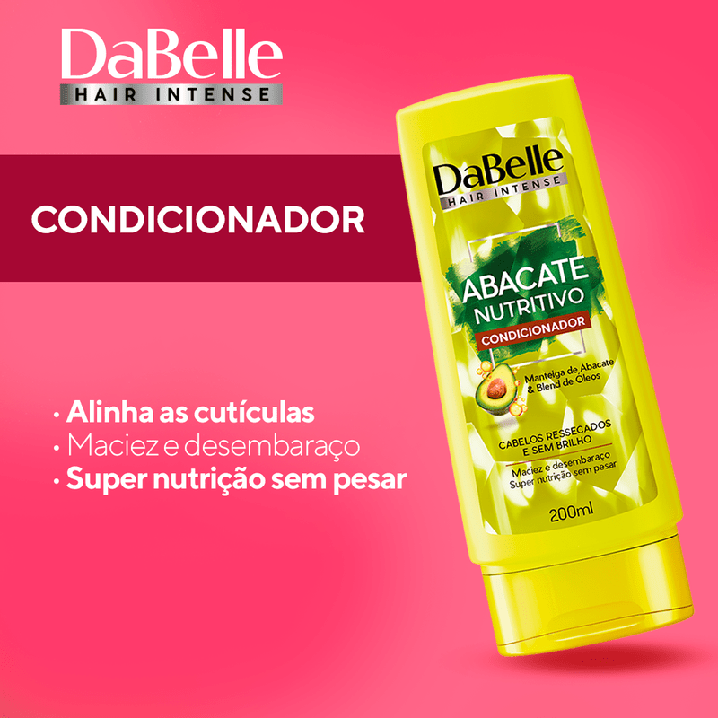 Condicionador DaBelle Abacate Nutritivo 200ml
