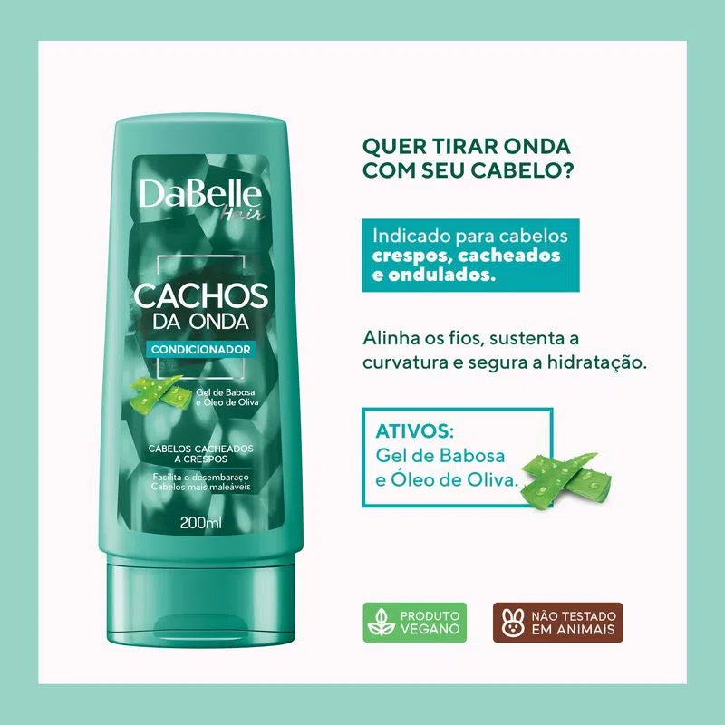 Condicionador DaBelle Cachos da Onda 200ml