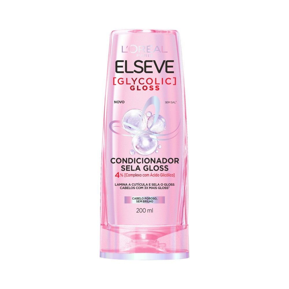 Condicionador Elseve Glycolic Gloss 200ml