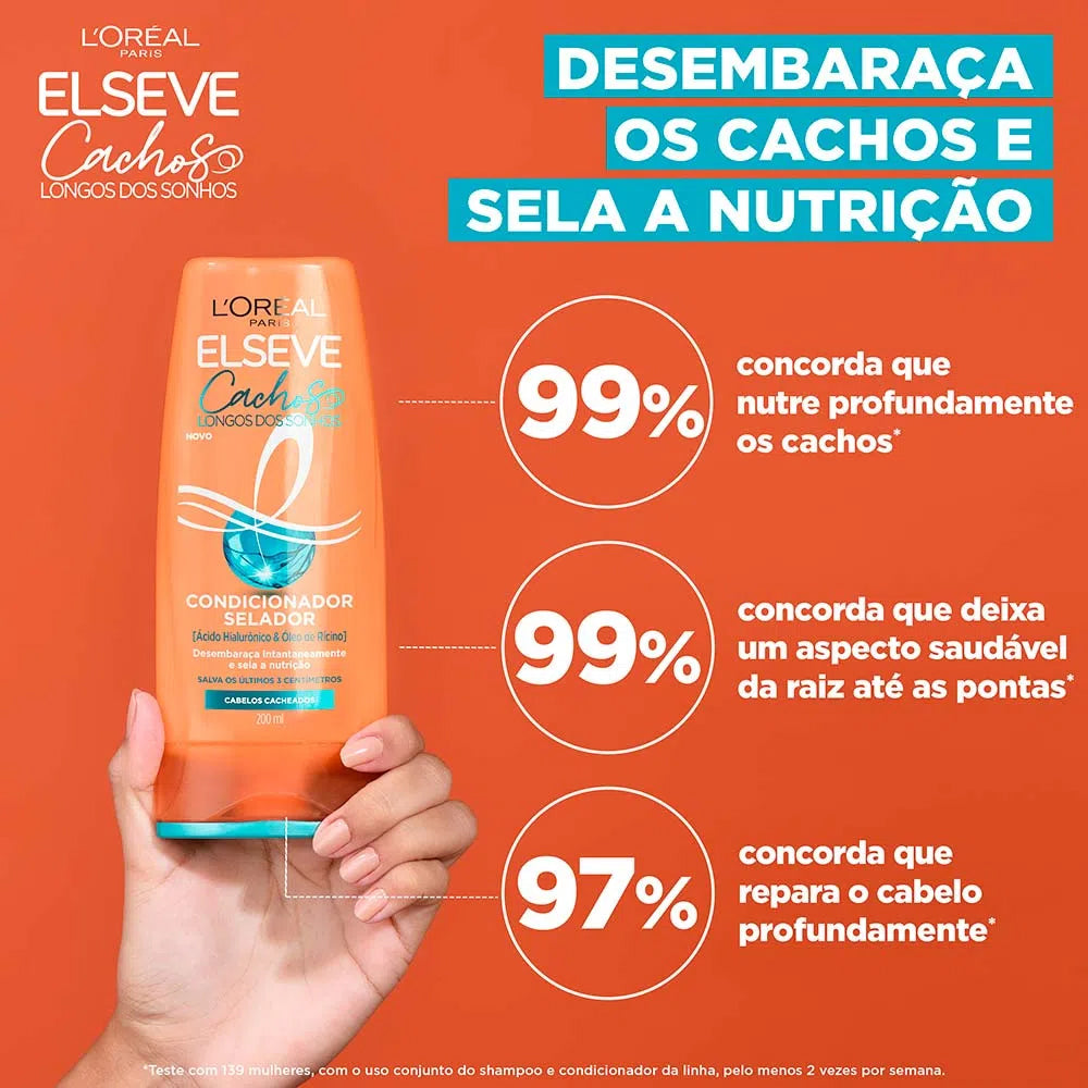 Condicionador Elseve Cachos dos Sonhos 200ml