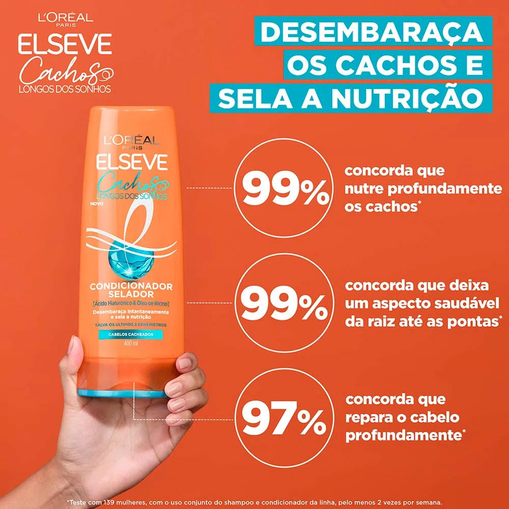 Condicionador Elseve Cachos dos Sonhos 400ml