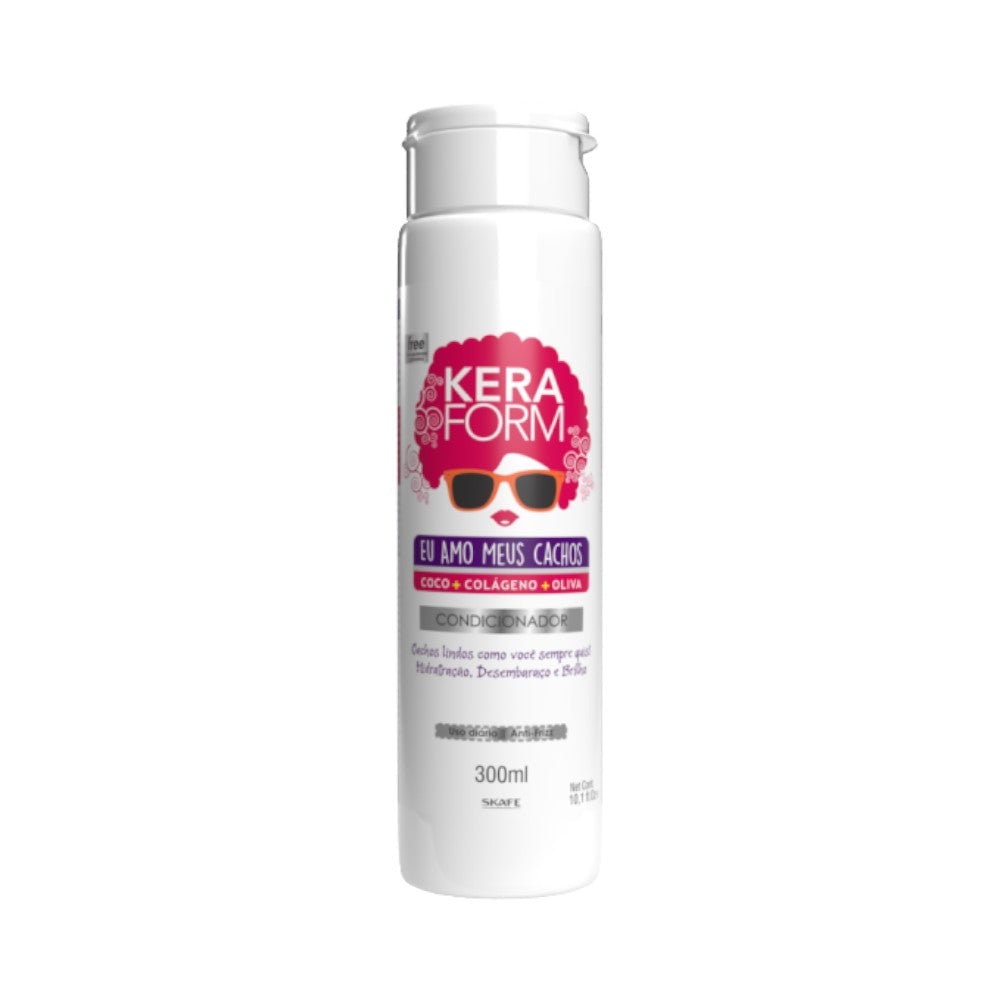 Condicionador Keraform Eu Amo Meus Cachos 300ml