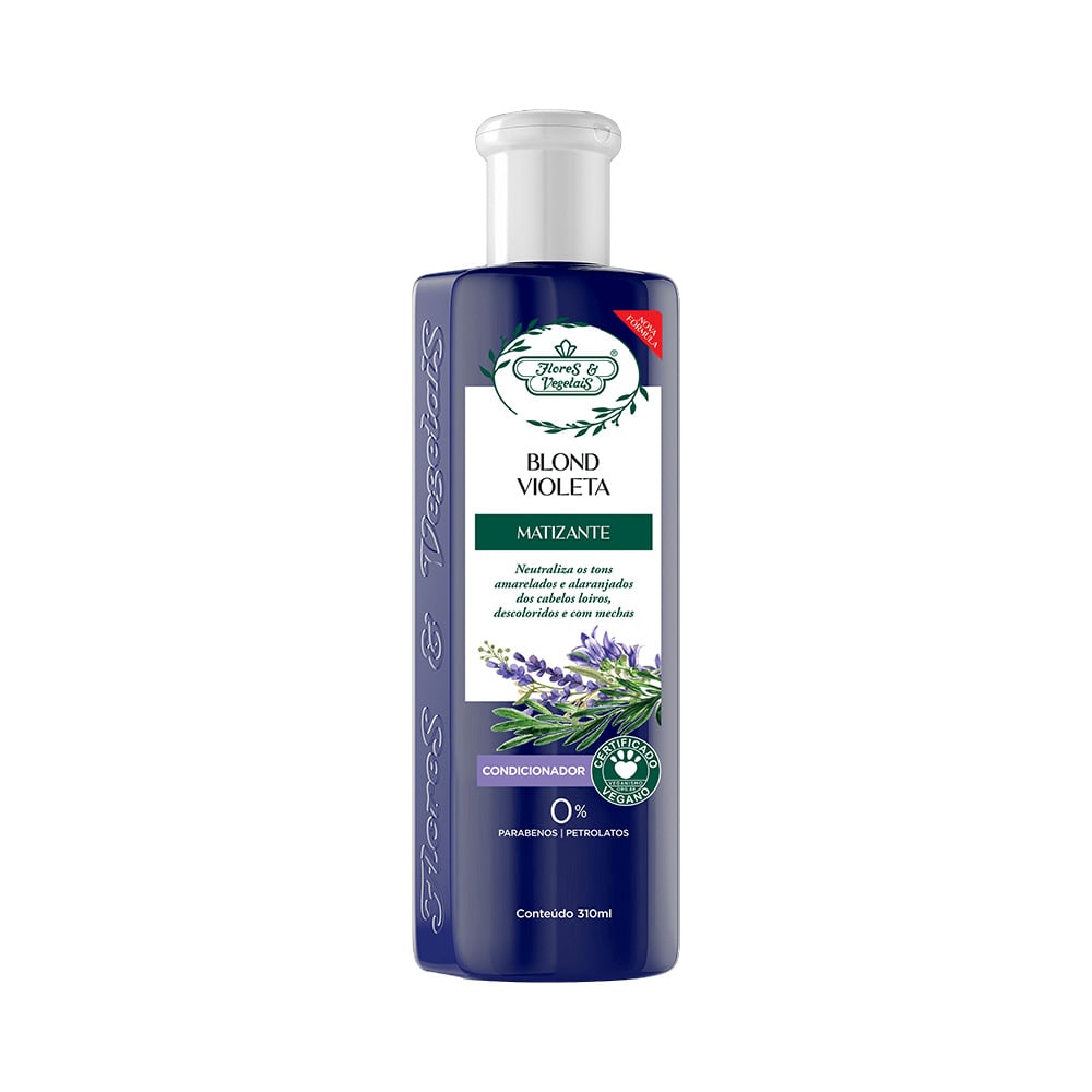 Condicionador Flores & Vegetais Matizante Blond 310ml