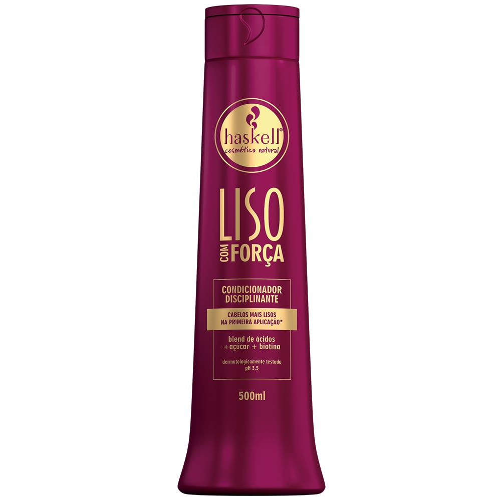 Condicionador Haskell Liso com Força 500ml