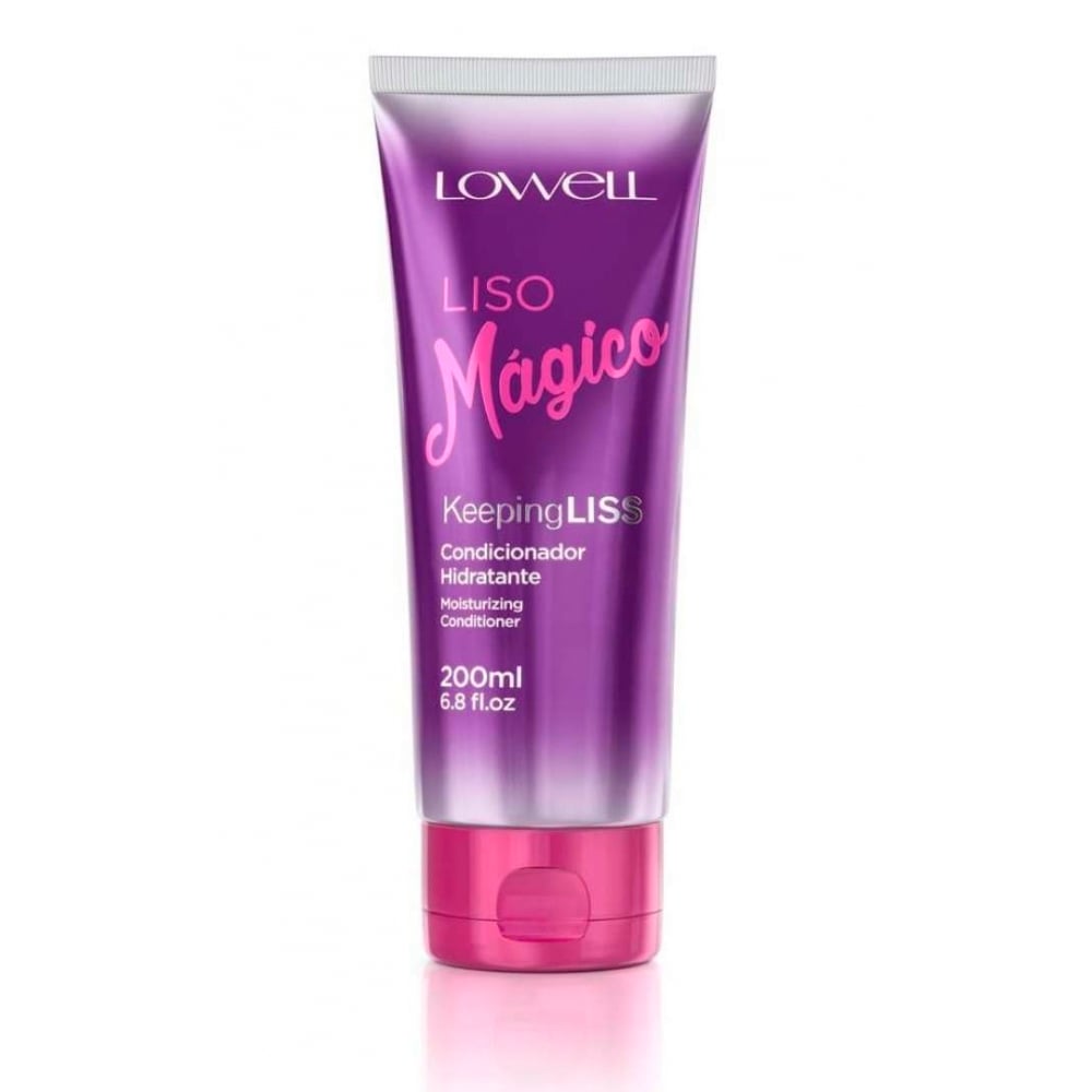 Condicionador Lowell Keeping Liss Liso Mágico 200ml