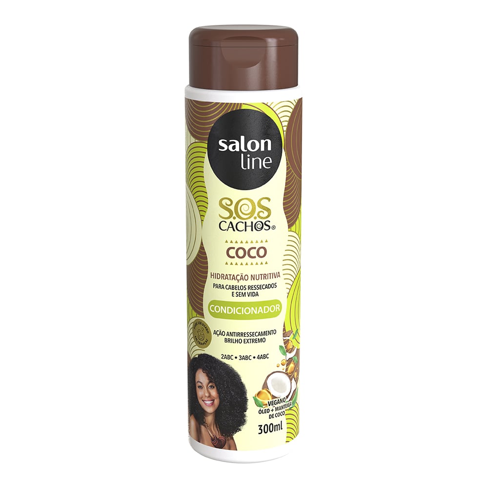 Condicionador Salon Line SOS Coco Tratamento Profundo 300ml