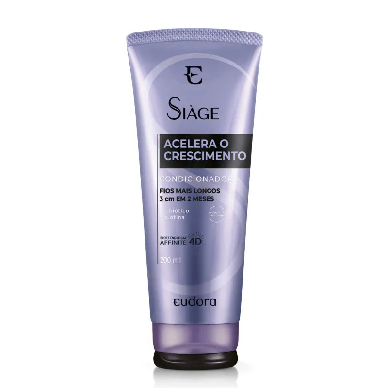 Condicionador Eudora Siàge Acelera o Crescimento 200ml