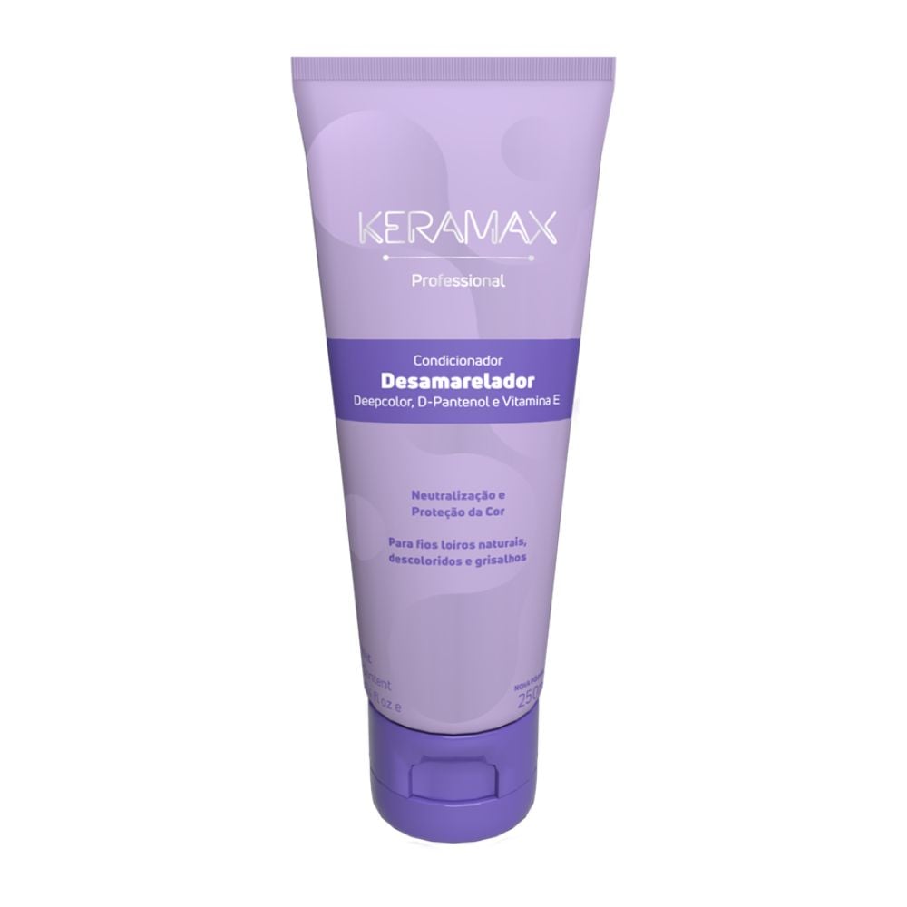 Condicionador Skafe Keramax Desamarelador 250ml