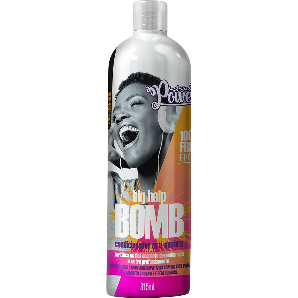Condicionador Soul Power Antiquebra Big Help Bomb 315ml