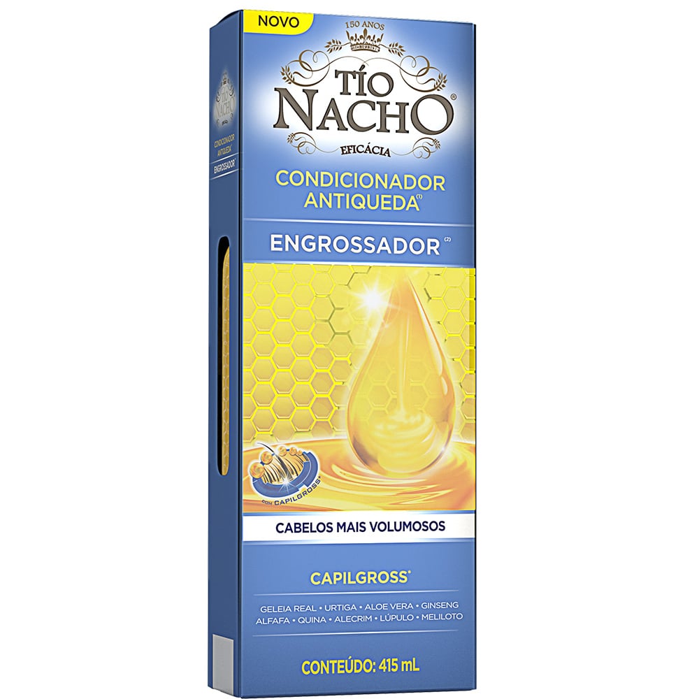 Condicionador Tío Nacho Antiqueda e Engrossador 415ml