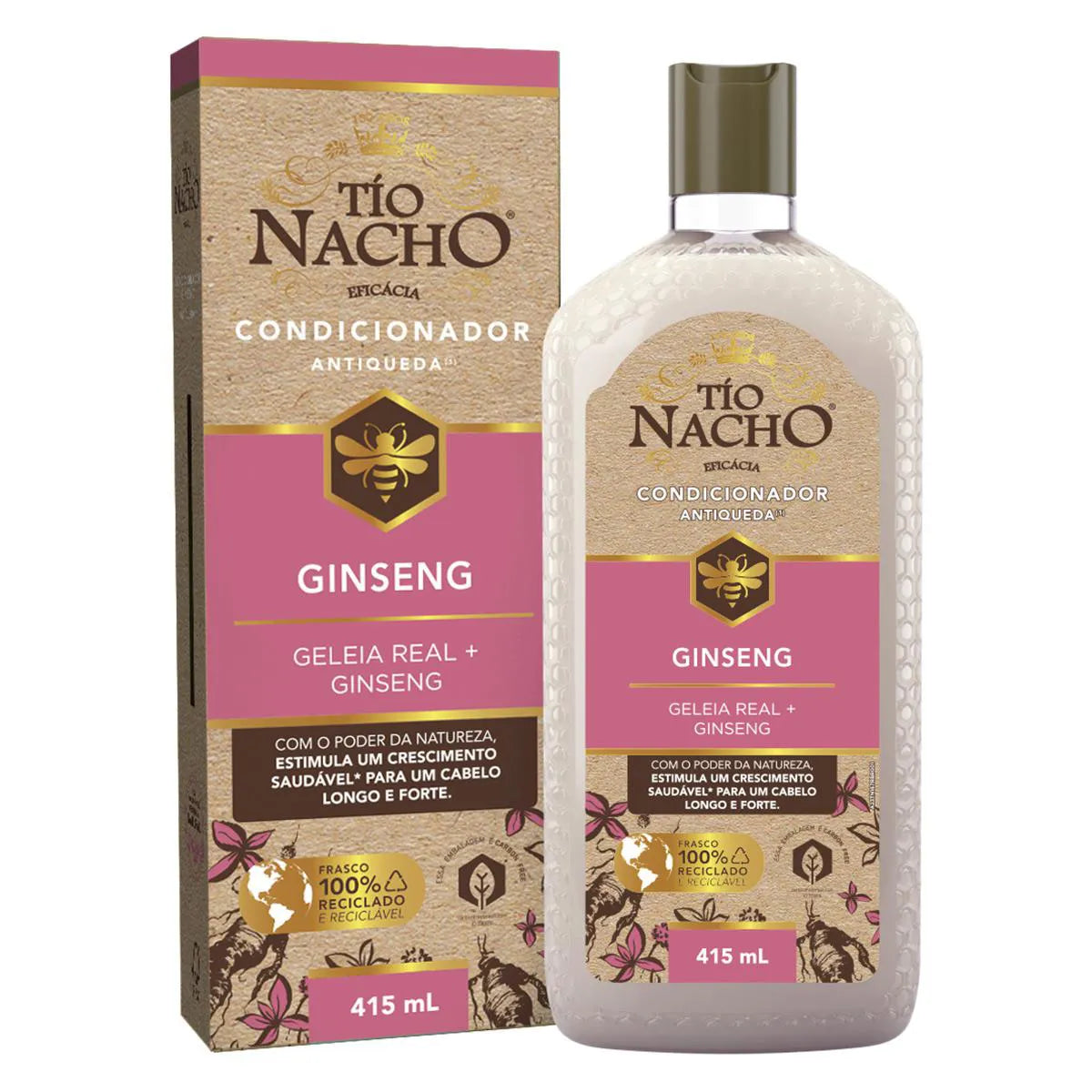 Condicionador Tío Nacho Ginseng 415ml