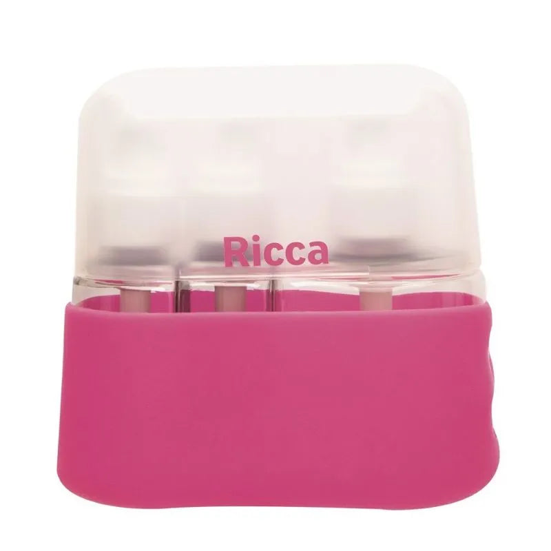 Conjunto de Viagem Ricca com 3 Frascos