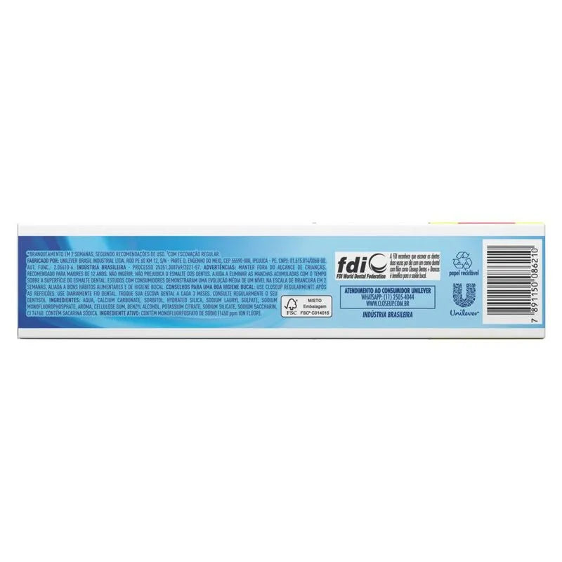 Creme Dental Close Up 130 Grs Dentes + Brancos