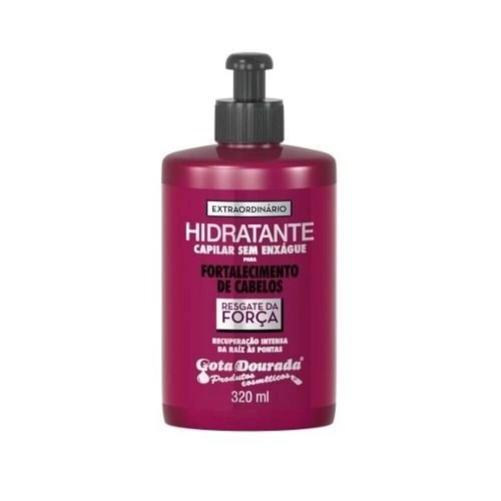 Creme para Pentear Gota Dourada Desamarelador 320g