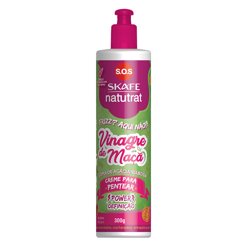 Creme para Pentear Natutrat SOS Vinagre de Maçã 300g