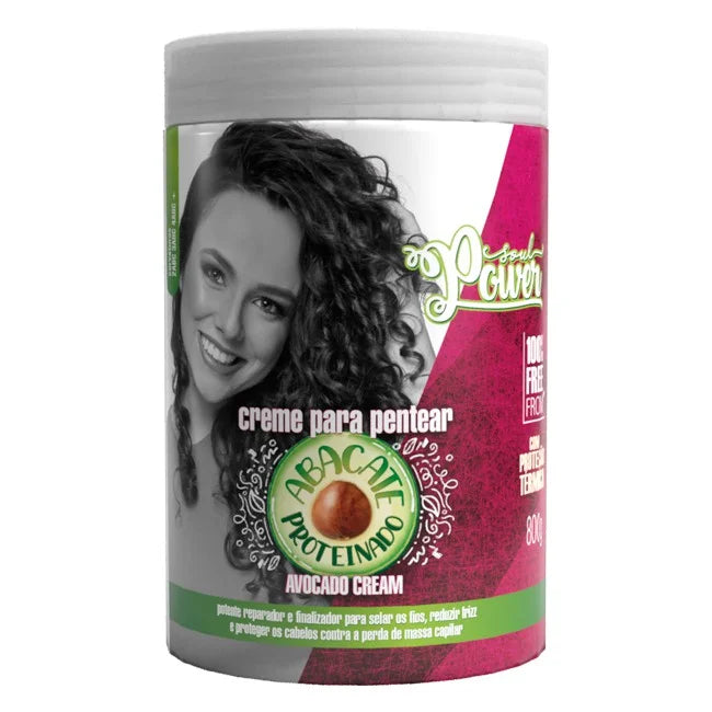 Creme para Pentear Soul Power Abacate Avocado Cream 800ml