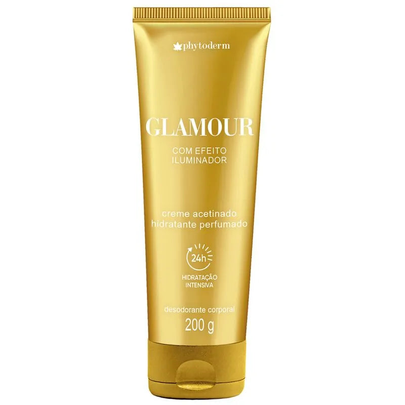 Creme Hidratante Corporal Phytoderm Acetinado Glamour 200g