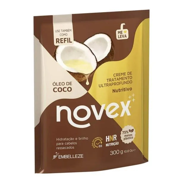 Refil de Creme de Tratamento Novex Óleo de Coco 300 g